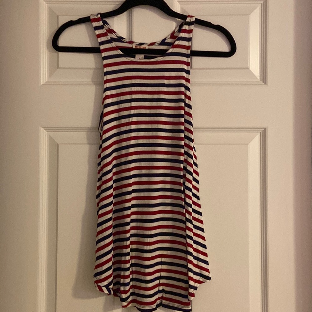Red, White, and Blue Tank Top